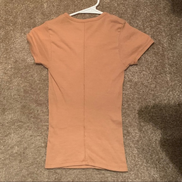 Urban outfitters UO baby tee Xs nude - Picture 4 of 4